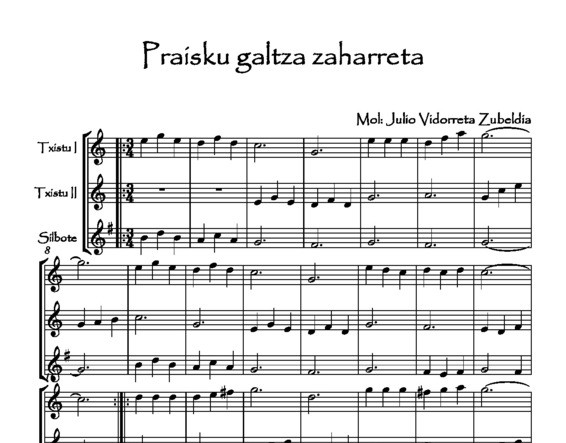 Praisku galtza zaharreta