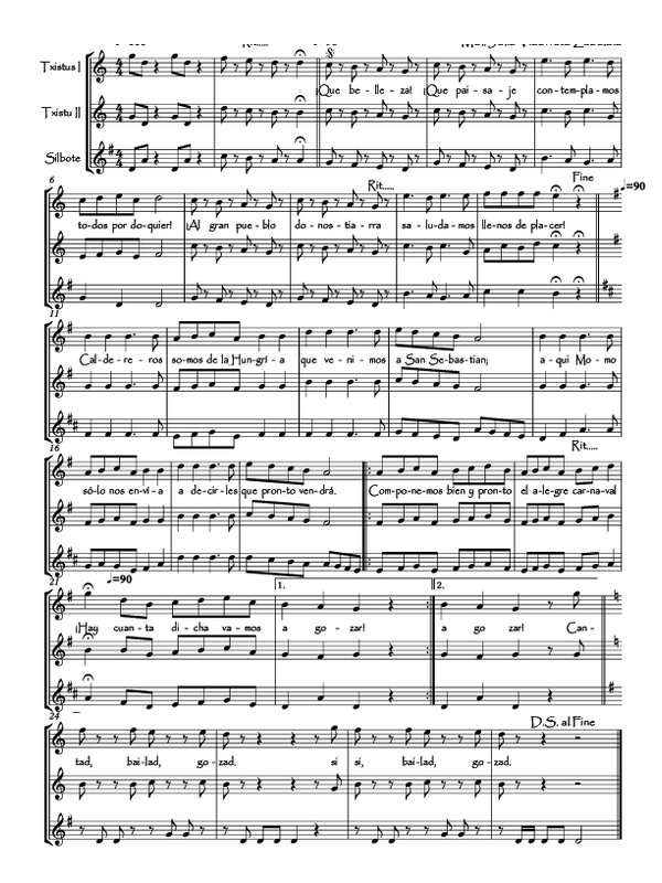 Caldereros Coro de caldereros