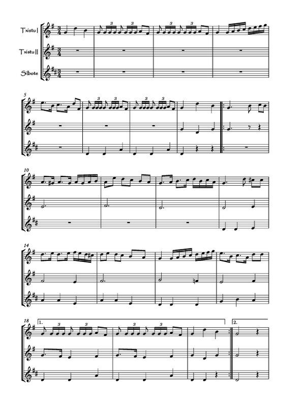 Bolero de L'alcudia txistus
