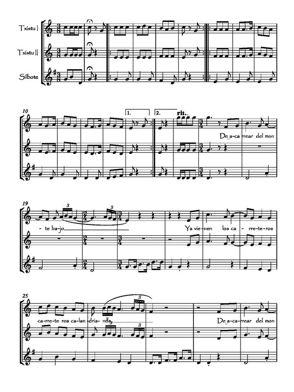 Jotas Navarras-Carreteros calandrianos