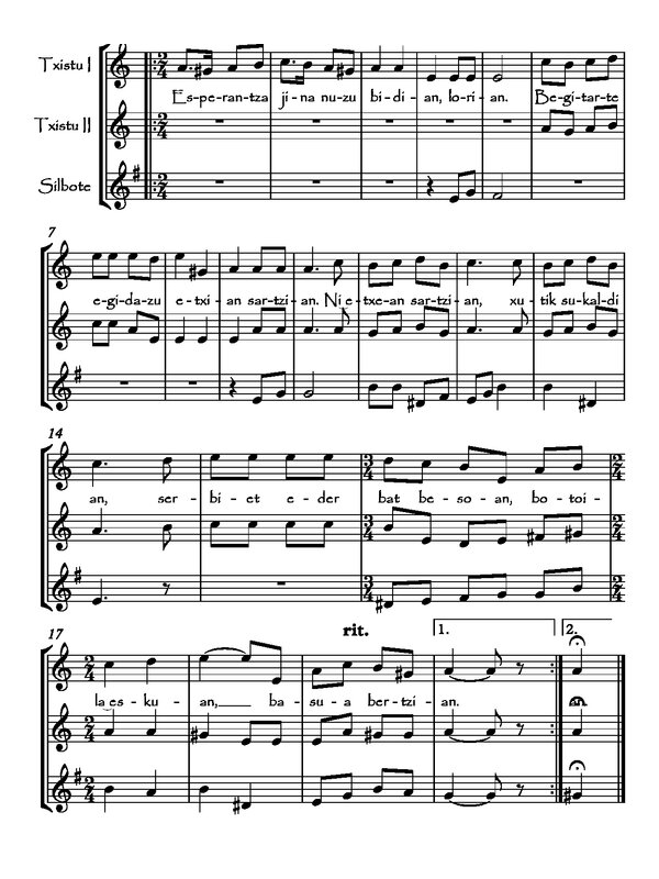 Esperantza jina nuzu