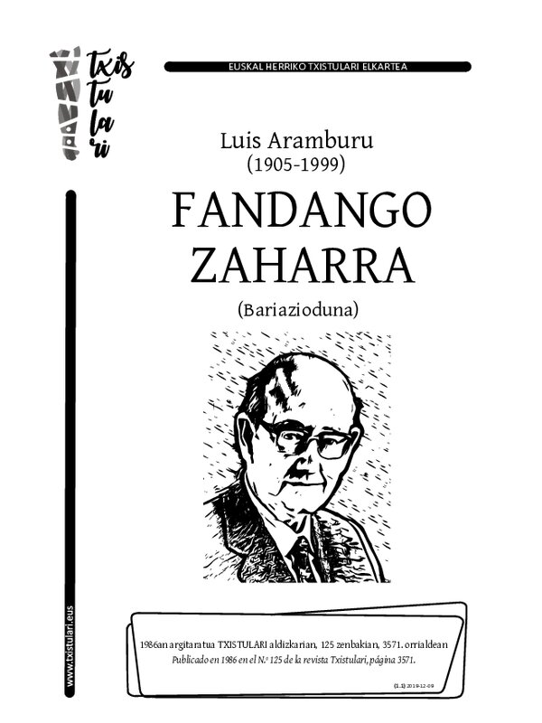 Fandango Zaharra
