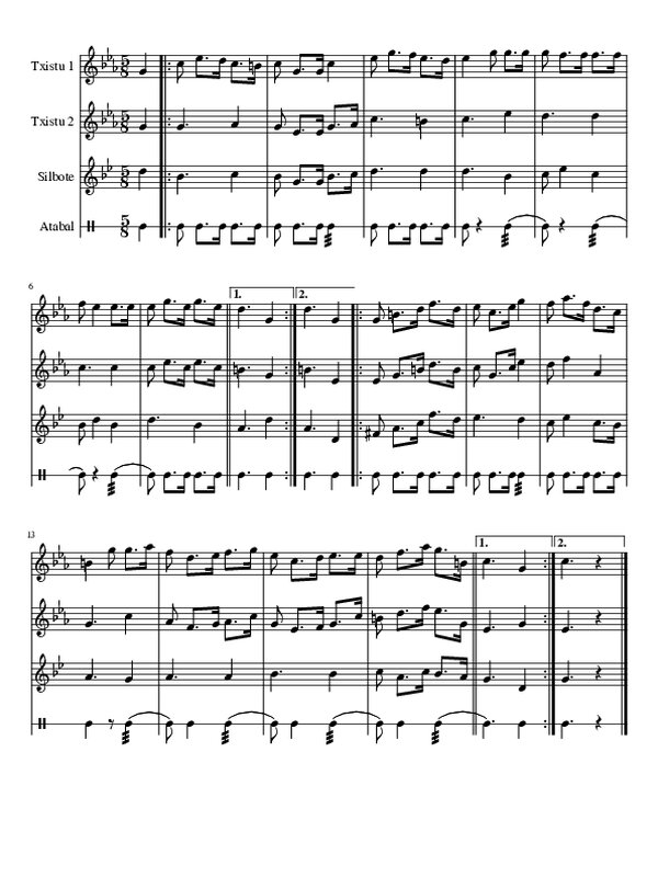 AURRESKU - Zortziko