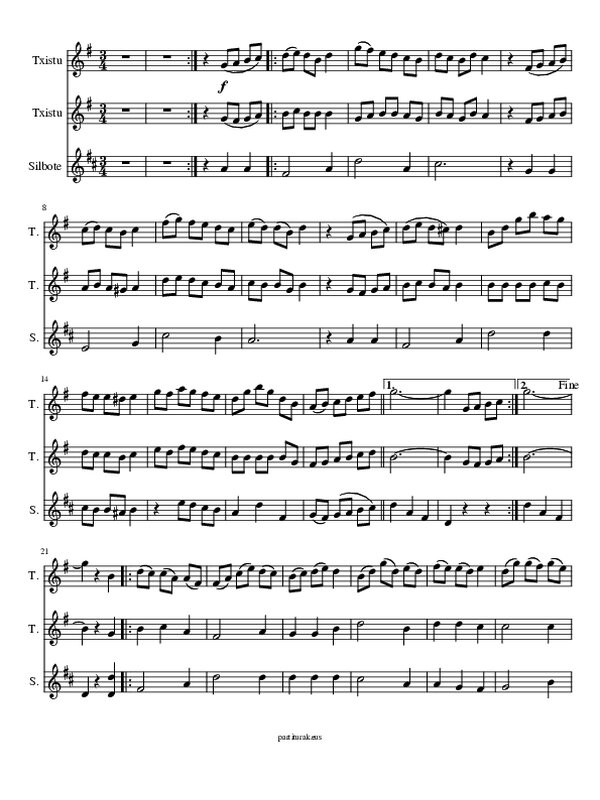 Txistu Soinua 3 - Fandango