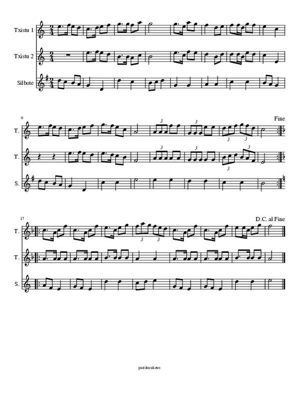 Txistu Soinua 4 - Arin arin