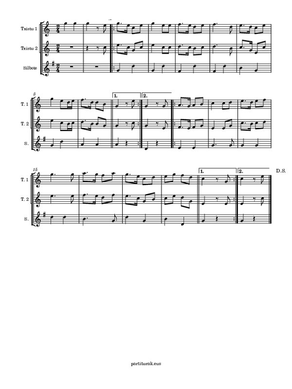 Iribas Ingurutxoa Larraunen - Arin arin