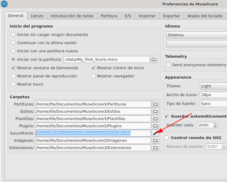 musescore preferences 1