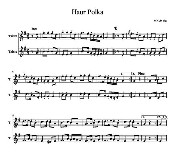 Haur Polka Dantza