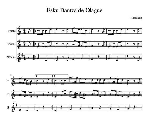 Esku Dantza de Olague