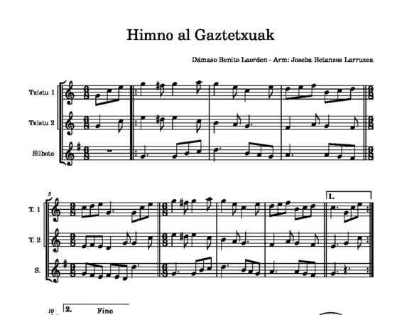 Himno al Gaztetxuak