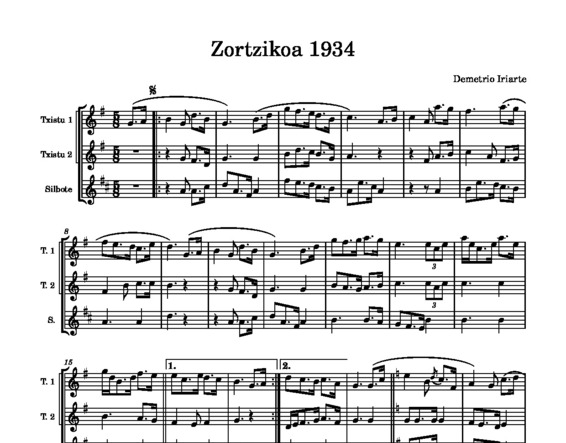 Zortziko 1934