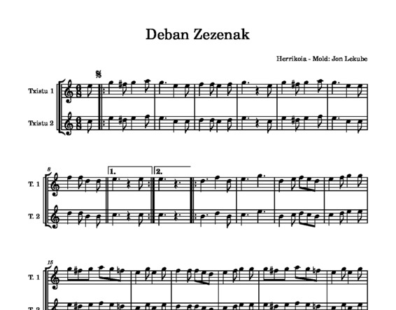 Deban Zezenak