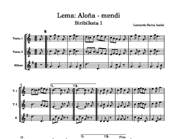 Lema: Aloña - Mendi