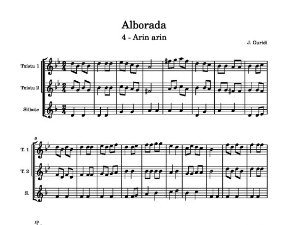 Alborada - 4 Arin arin