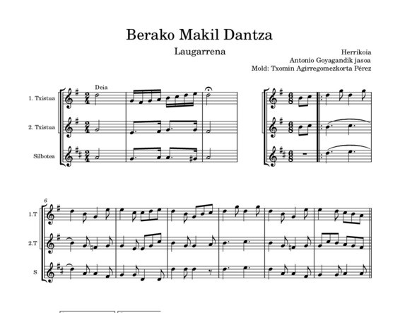 Berako Makil Dantza - 4 Laugarrena