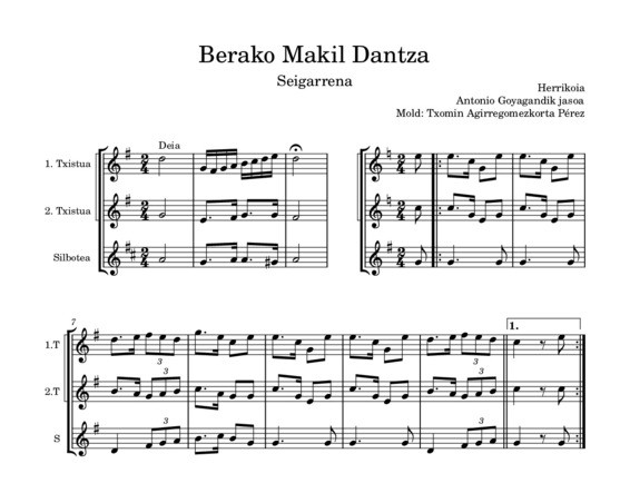 Berako Makil Dantza - 6 Seigarrena
