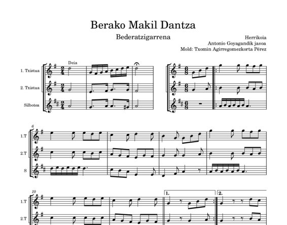 Berako Makil Dantza - 9 bederatzigarrena