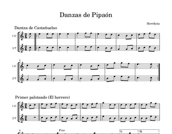 Danzas de pipaón