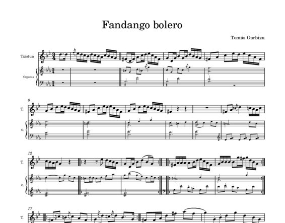 Fandango bolero