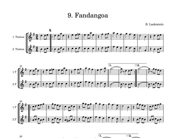 9. Fandangoa