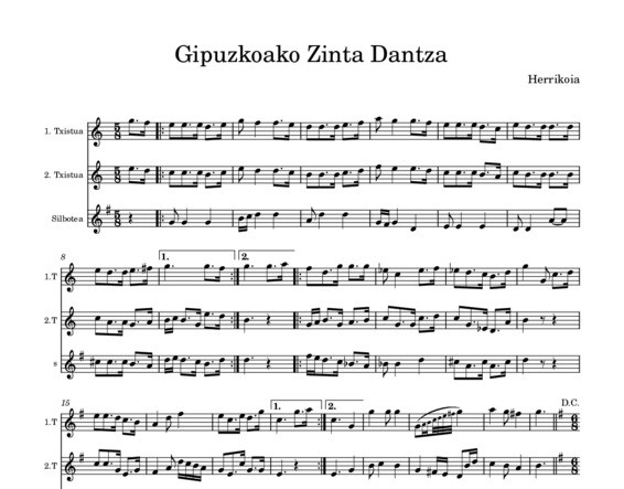 Gipuzkoako zinta dantza