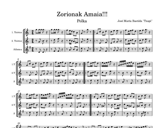 Zorionak Amaia