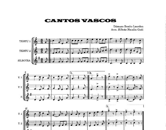 Cantos Vascos