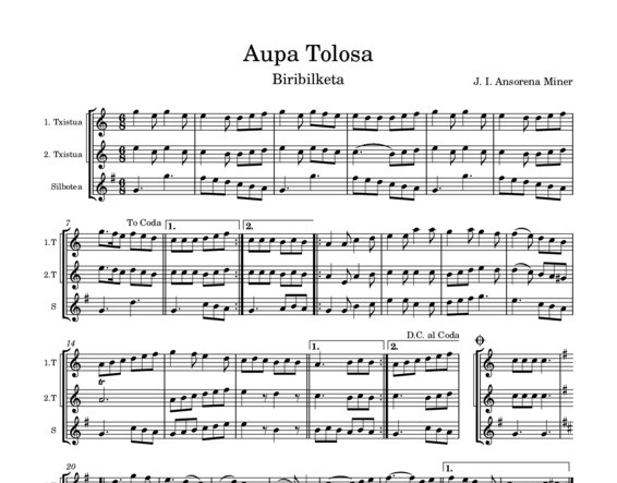 Aupa Tolosa